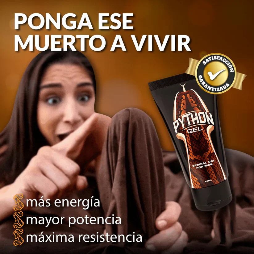 Python Gel- El Retardante- Aumenta tu tamaño