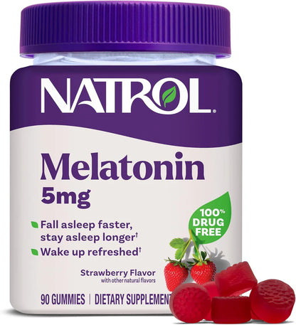 Melatonina Natrol en Gomitas - 90 Unidades