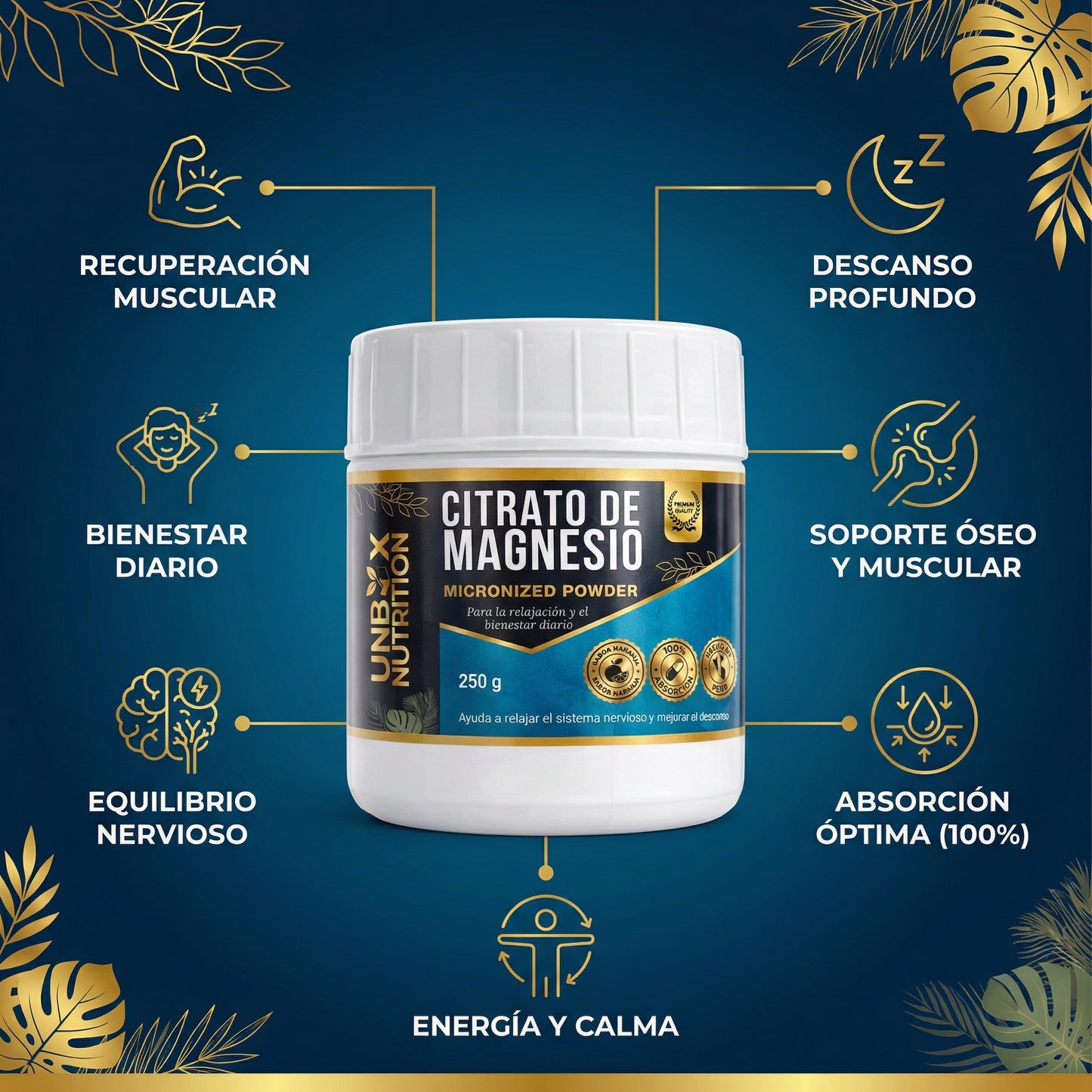CITRATO DE MAGNESIO MICRONIZADO