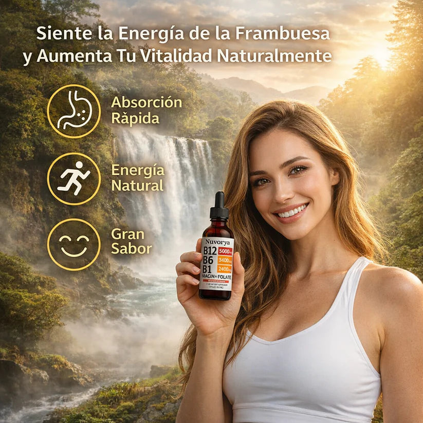 Nuvorya® - Gotas líquidas de vitaminas esenciales